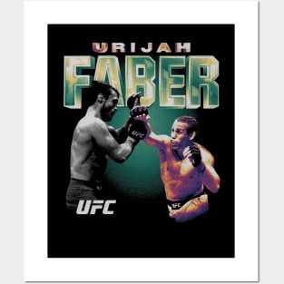 Urijah Faber Retro Bitmap Posters and Art